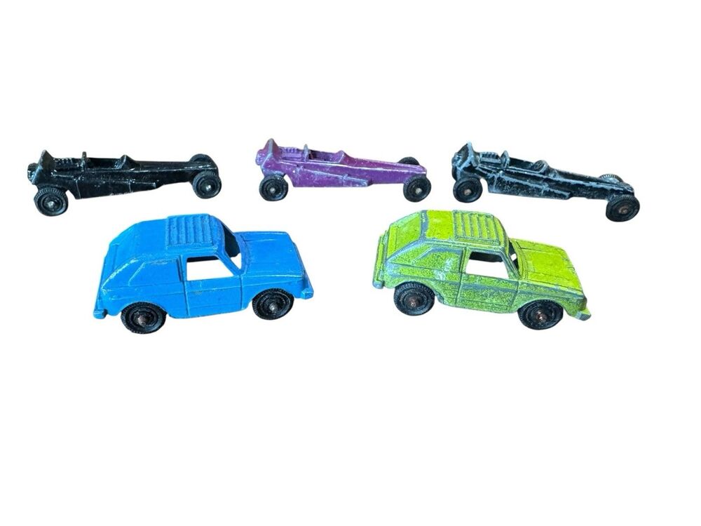 Vintage Tootsie Toy Volkswagen VW Rabbit Dragster Lot Diecast USA